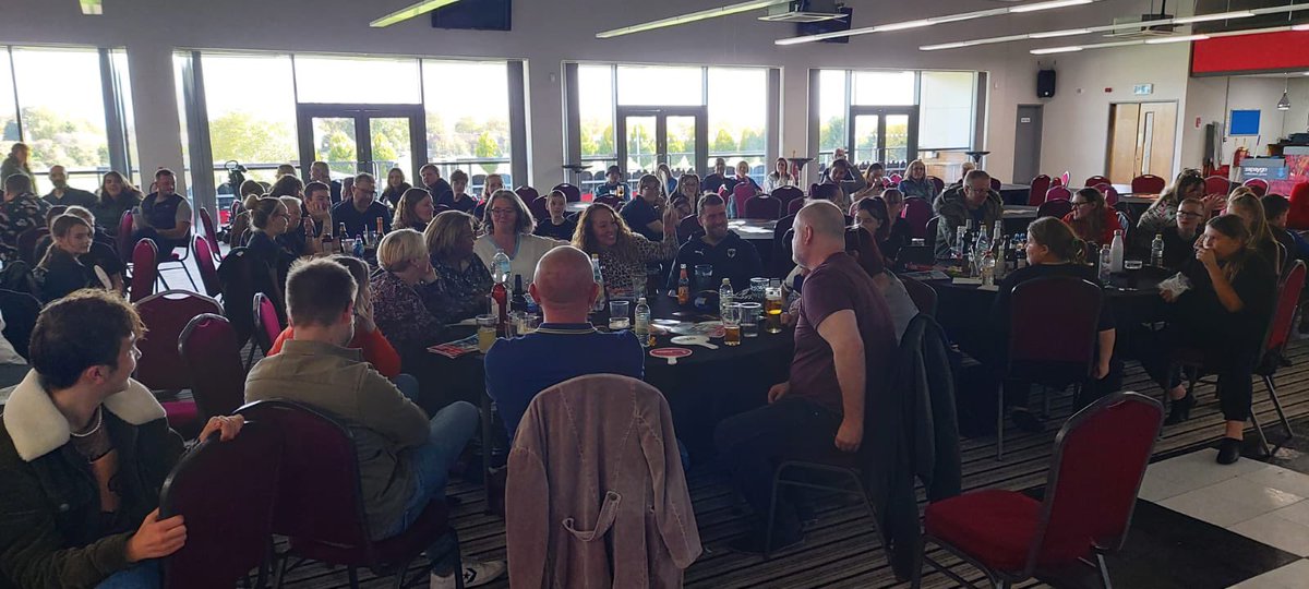 OPSanta21's tweet photo. Great event last nightwe raised £2208 !!! Thank you from us all at @OPSanta21 to all that came xx Shout outs to @MoseleyRugbyFC &amp; @BirminghamYT hosting and performing.. we love you ❤️ https://t.co/Lzdm5lcEpc