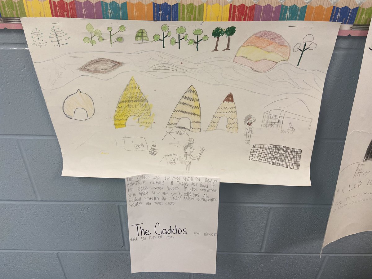 MsFernandez14's tweet photo. 4th grade using social studies to create illustrations of their learning #wearecreators #nisdblia #bethelight https://t.co/Fk3rJgds6W