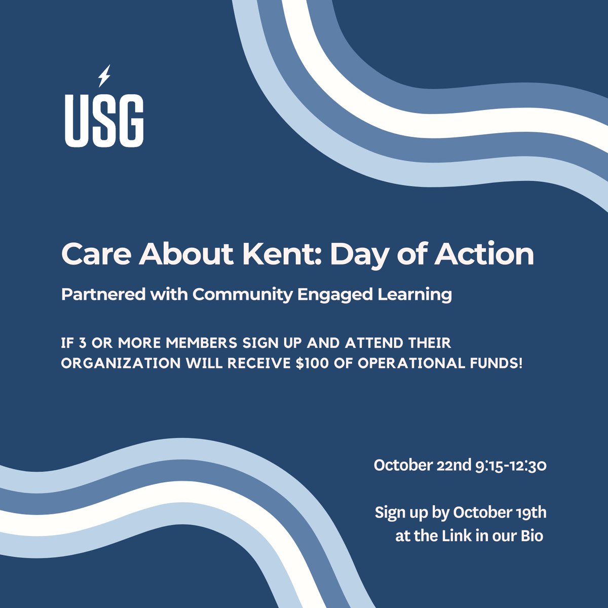 Kent State USG tweet media
