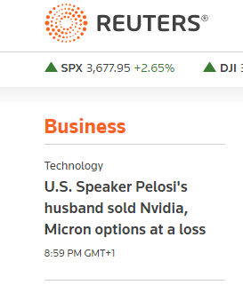 Irrational_uk's tweet photo. why reuters simpin for pelosi?.... it's a bit weird. https://t.co/DxPmKrpkwc