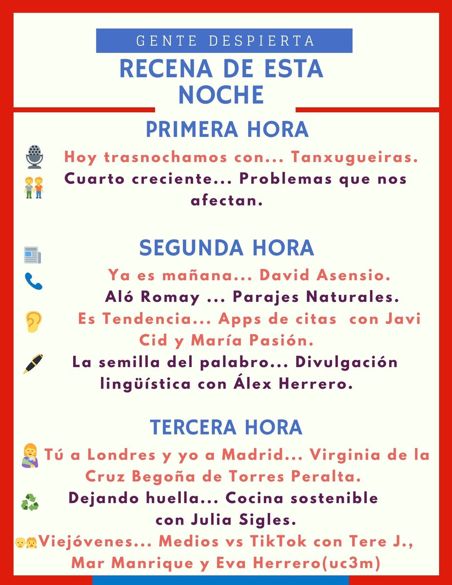 Os dejo por aquí el menú de esta noche 😋