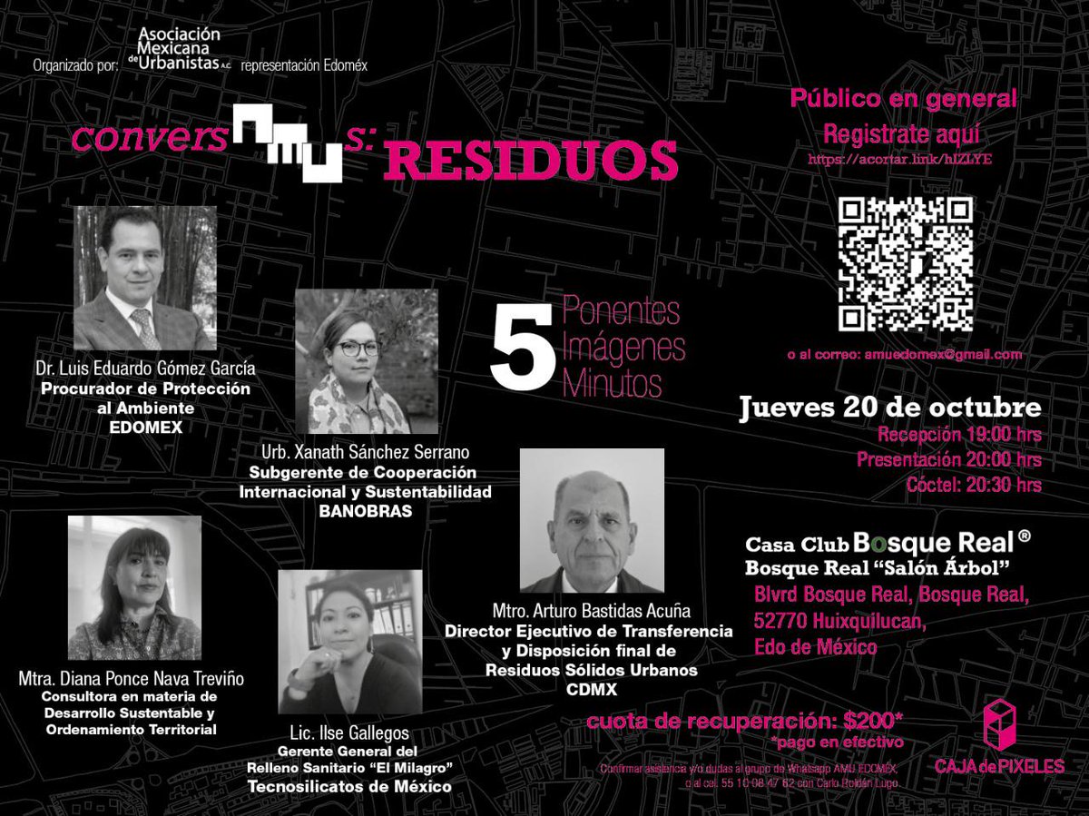 amumexico's tweet photo. ¡¡NO FALTEN!!
Los esperamos en el "ConversAMUs" sobre Residuos Solidos Urbanos.

¡¡¡Este jueves 20 de octubre!!!

Es importante su registro, pueden hacerlo en el siguiente enlace:
https://t.co/c8fKorocad

Conoce la ubicación en el siguiente enlace:
https://t.co/7wg1qt0uZB https://t.co/NoCeaLWodD