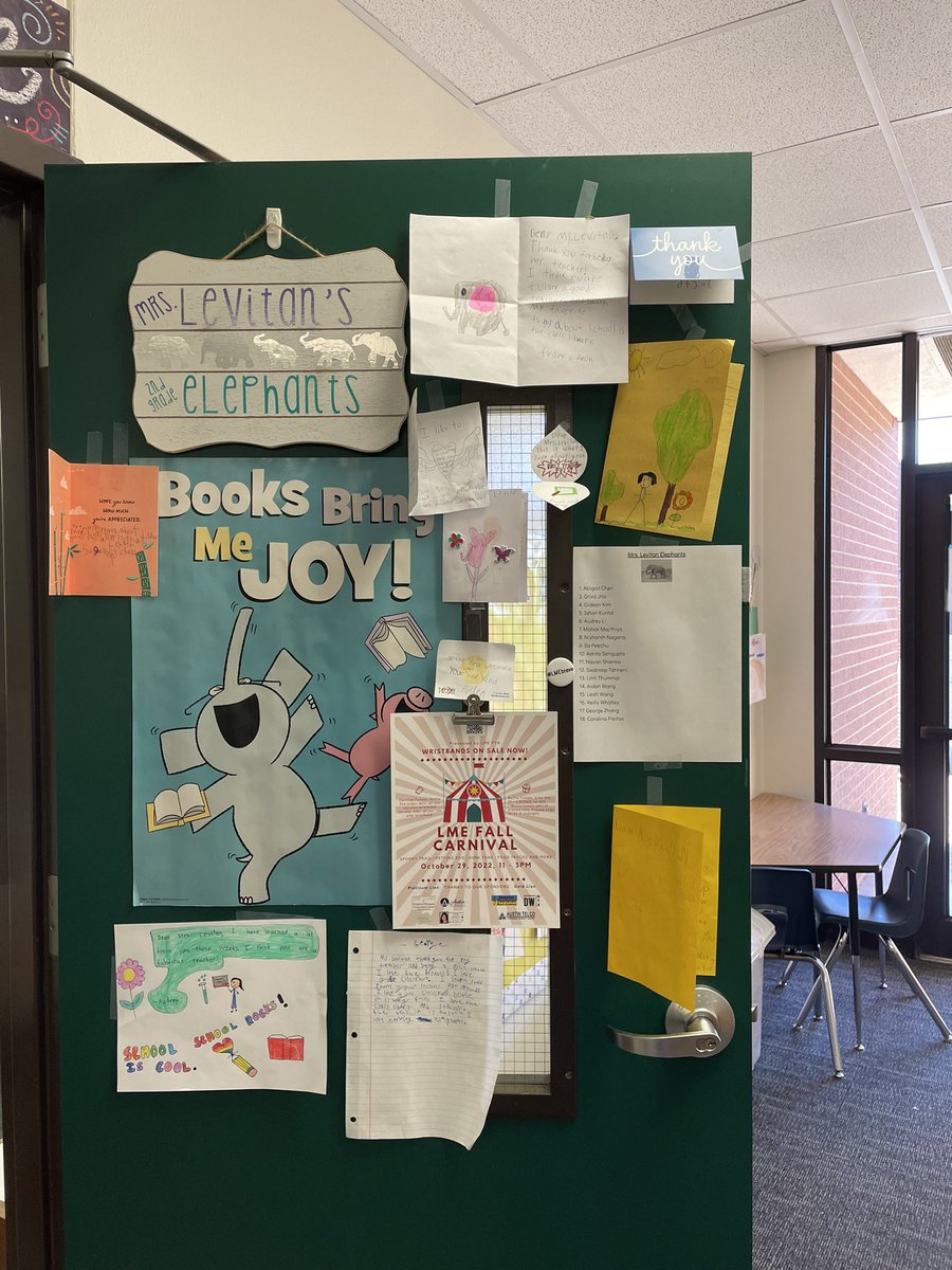 Levitanelephant's tweet photo. Joy is sweet notes from your wonderful, cute, and compassionate 2nd graders! My Monday has been made!!! @ibmarvel @LME_Lions #LMElions https://t.co/cOc992I2rZ
