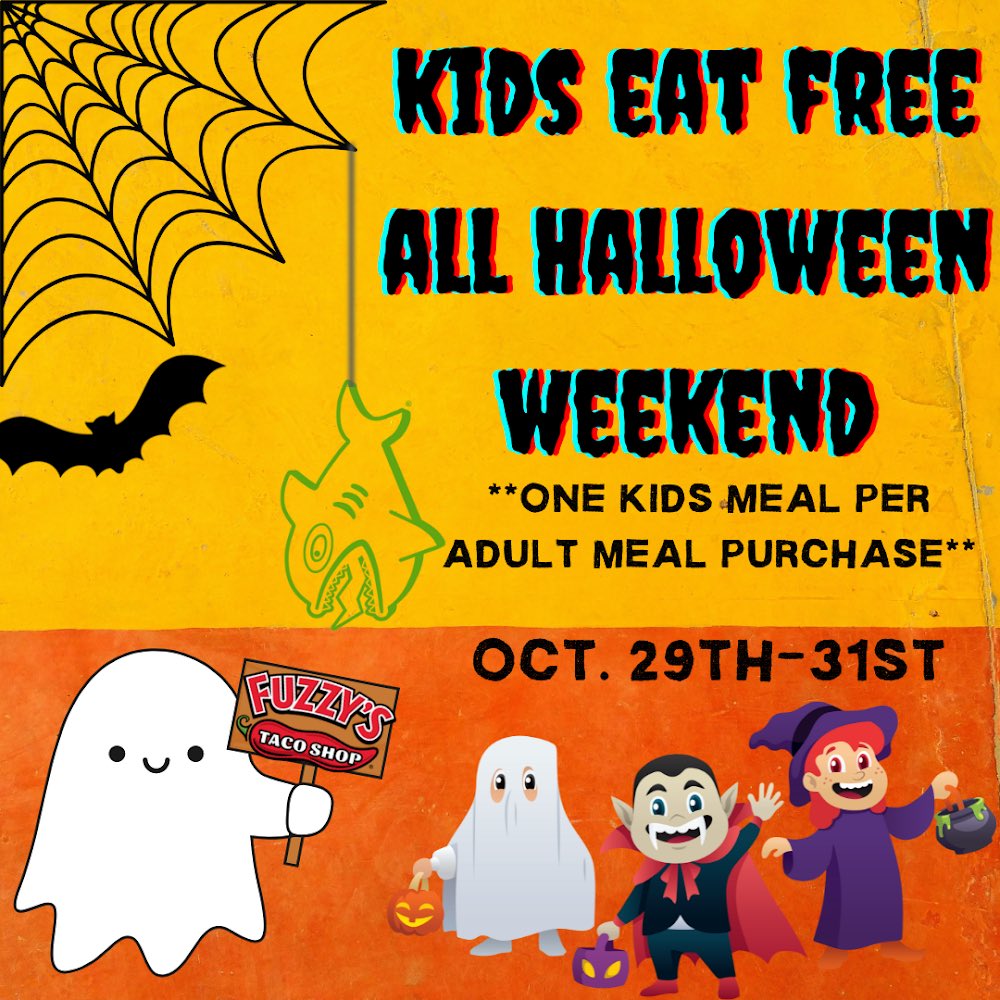 FuzzysNac's tweet photo. Come in to grab a spooky treat and coloring sheet 👻🍭🎃 https://t.co/ivRr51G8bc