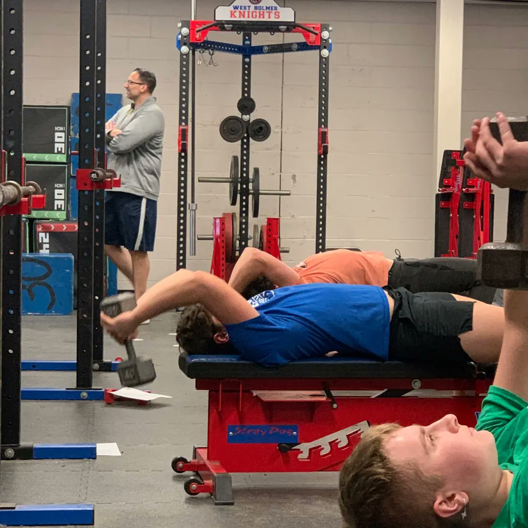 boys_holmes's tweet photo. Weightroom and track work today! One week before first official practice! Can't wait! #WereBetterTogether https://t.co/TcCYkt7HmW