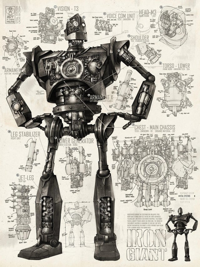 Iron Giant by Shane Molina 