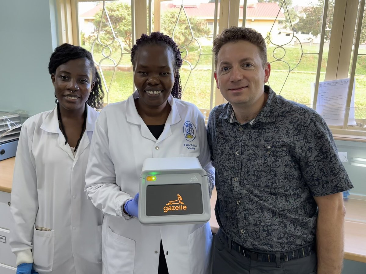 UAGurkan's tweet photo. Gazelle Hb Variant by @HemexHealth is in use at more than 700 locations in the world, changing lives everyday. Here is one example: @JcrcUganda 🇺🇬. Meet and hear from the happy users: Faith and Faith. Seeing the real world impact of research is priceless. @cwru @globalgti https://t.co/5fJ0yxpbje