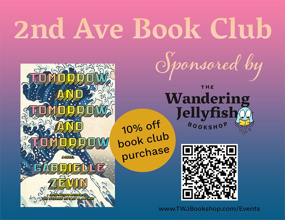 TWJBookshop's tweet image. This Week at #twjbookshop - 2nd Ave Book Club, Wandering Jellyfish #NaNoWriMo #WriteIns, #PictureBook #AuthorPanel, #Storytimes, and More! mailchi.mp/38007c8678c0/t…
#amwriting #writers #writingcommunity #niwotcolorado #niwot #boulder #longmont #events #twjbooks