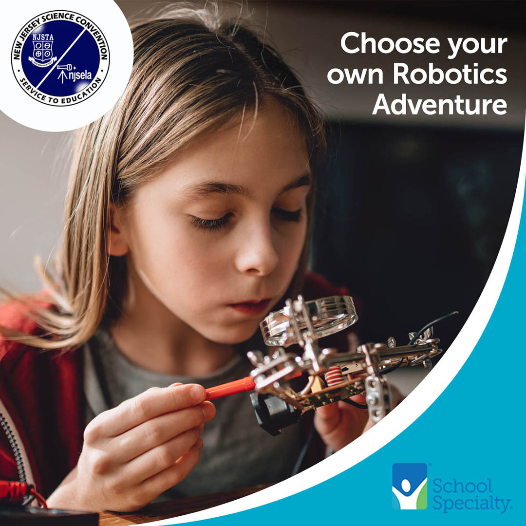 Join Naomi Hartl on Tuesday, October 18th from 8:30 am – 10:00 am at the New Jersey Science Convention in Princeton, NJ.

Build a learning experience around #robotics! 

#NJSC2022 #STEM <a href="/NJSCNews/">NJ Science Conv</a>