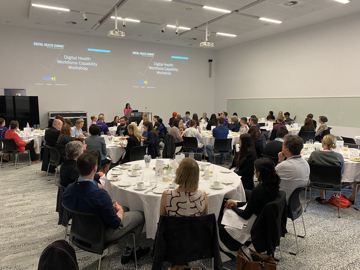 Digital Health CRC (@digihealthcrc) on Twitter photo Great to bring together emerging and established leaders at the <a href="/digihealthcrc/">Digital Health CRC</a> Leadership Breakfast at the Digital Health Summit #DHS2022 Great to bring together emerging and established leaders at the <a href="/digihealthcrc/">Digital Health CRC</a> Leadership Breakfast at the Digital Health Summit #DHS2022