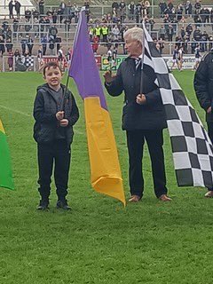 At the County Snr F’ball Final, Archbishop Eamonn Martin led a moment of reflection to remember those we lost in the Pandemic &amp; to pay tribute to those who gave so selflessly to ensure the safety of others.

We are very proud of Odhran Marsh who represented us

Well done Odhran