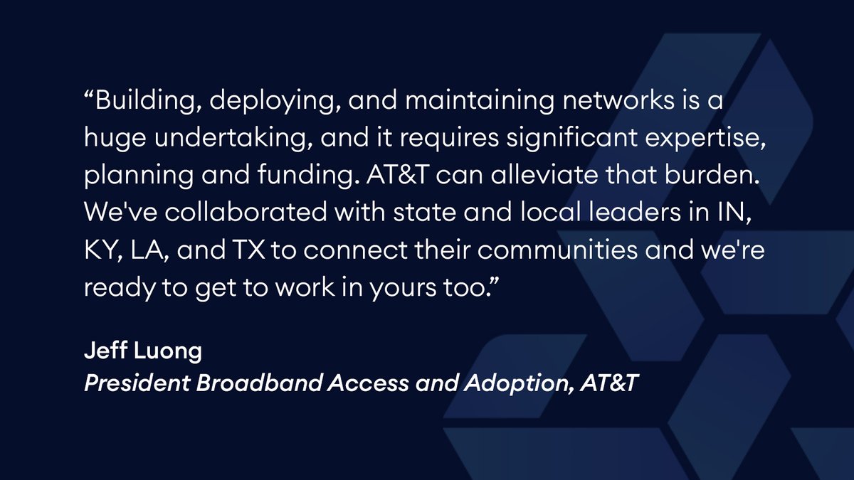 dp3world's tweet photo. .@ATT's Jeff Luong on how the company has been incorporating a public-private partnership approach to expand broadband across the country. 🌎🤝

Learn more about the company's interest in #P3s: https://t.co/gixv1yWTIj https://t.co/u7WV8Bstq8