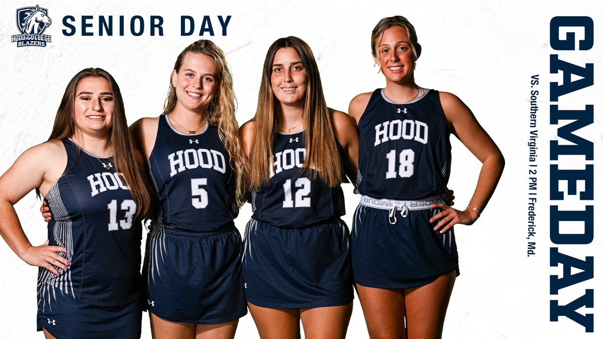 Hood College Athletics (@hoodblazers) on Twitter photo FH: Today we celebrate these four <a href="/HoodCollegeFH/">Hood College Field Hockey</a> seniors for everything they have done for the program!
🆚 Southern Virginia University
📍 Frederick, Md.
⌚ 2 PM
📊 hoodathletics.com/sidearmstats/f…
📺 hoodathletics.com/watchlive
#GoBlazers | #RiseAbove | #MACfh | #BringYourBest | #d3fh FH: Today we celebrate these four <a href="/HoodCollegeFH/">Hood College Field Hockey</a> seniors for everything they have done for the program!
🆚 Southern Virginia University
📍 Frederick, Md.
⌚ 2 PM
📊 hoodathletics.com/sidearmstats/f…
📺 hoodathletics.com/watchlive
#GoBlazers | #RiseAbove | #MACfh | #BringYourBest | #d3fh