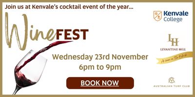 KenvaleCollege's tweet photo. Not to be missed. Book now!! https://t.co/JJ6Yv9emtk