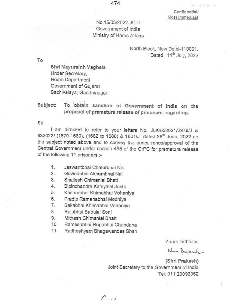 MujtabaAasif's tweet photo. The state where Muslims were butchered, women were raped and even kids &amp; family of #BilkisBano were murdered in 2002 was ruled by the same man who rules the centre now. There should be no surprise as to how MHA wanted to release rapists of #BilkisBanoCase https://t.co/rHVhZvByPm