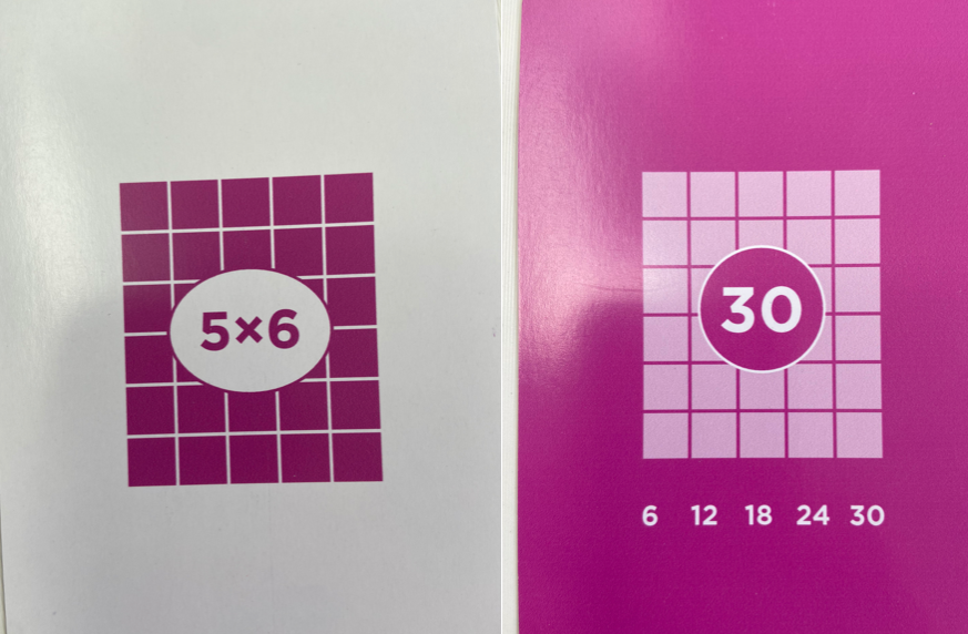 MathforLove's tweet photo. @dmathanas @howie_hua @Dr_Kreisberg We made the call to count by the columns as opposed to the rows of our #MultiplicationbyHeart cards to emphasize this point. You can do it either way! https://t.co/idKvApqBEv