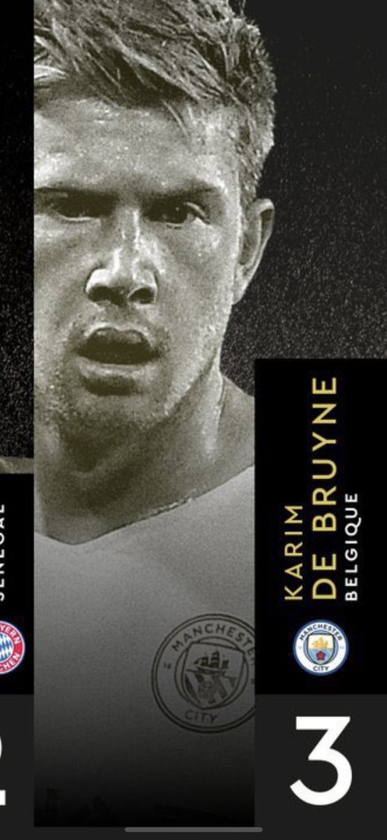 TNetens's tweet image. Le #BallonDor s’est joué à un nom de famille 😂😂 … dommage @KevinDeBruyne ! #karimdebruyne #ManCity #ManMadrid