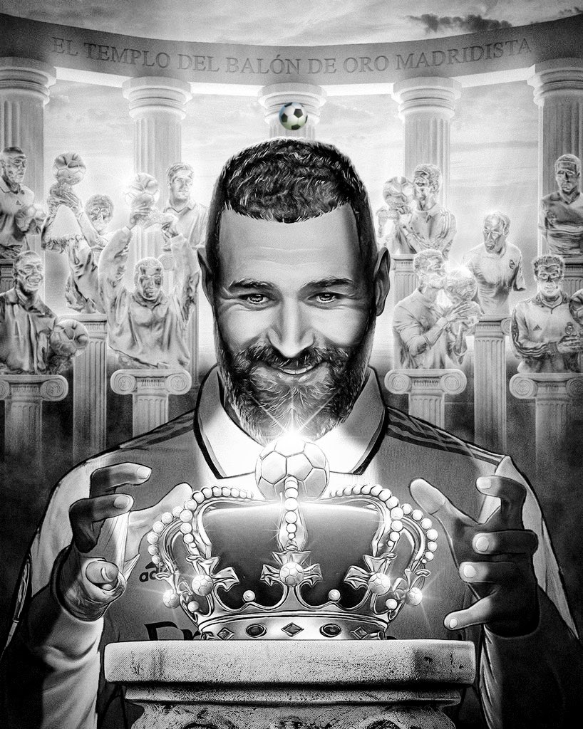 nokai's tweet photo. #BallonDor 2022

Karim Mostafa Benzema @Benzema 
Real Madrid @realmadrid https://t.co/hiKTBQyWNV