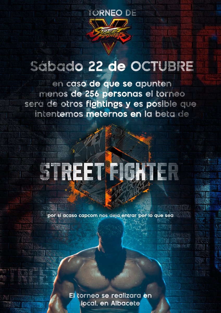 Oye y si hiciéramos un torneo de la última versión de SFV, la 5.6... os acercaríais? :>