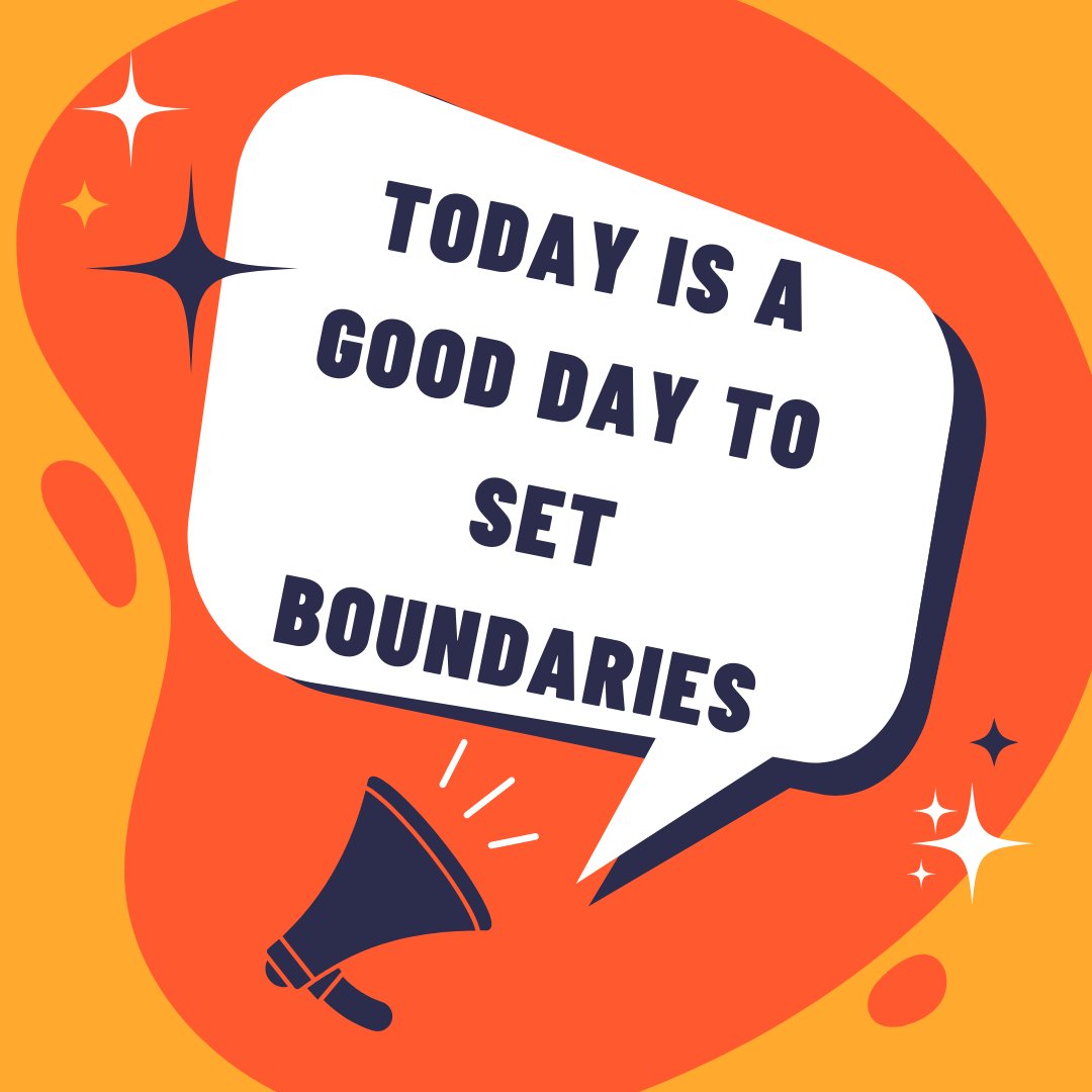 LeavingValley's tweet photo. Boundaries can be little, like not responding to work emails on the weekend. Boundaries can be big, like cutting toxic people out of your life. Give yourself permission to say no, so you can say YES to yourself. Start this week with love and reflection. #MentalHealthMonday https://t.co/Y4Hv9Evhec