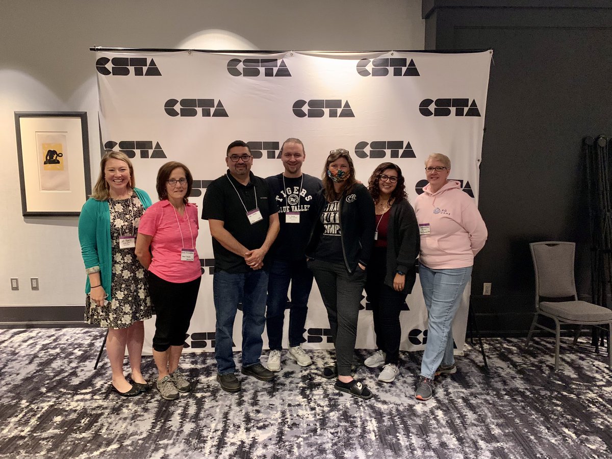 Purposeful weekend! Thank you <a href="/csteachersorg/">CS Teachers Association (CSTA)</a> for an an incredible #CSTAVolunteerSummit Great things coming for the CS Honor Society🎉 Stay tuned! Thanks <a href="/CognizantFdn/">Cognizant Foundation</a> and <a href="/LockheedMartin/">Lockheed Martin</a> for making this possible! CSHS Advisory Committee⬇️ missing <a href="/emalick/">Eileen Malick</a> @MrKerrNHS