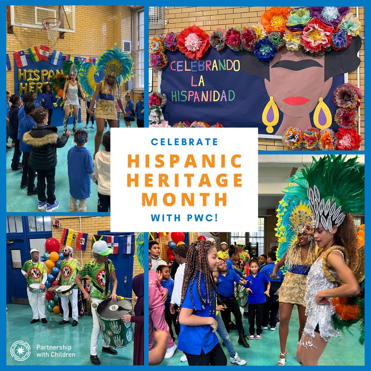 Partnership with Children (@pwcnyc) on Twitter photo In honor of Hispanic and Latinx Heritage Month, our amazing Community School Director, Camille Gill, organized a fun and lively event for our students at <a href="/PS194CC/">P.S 194 Countee Cullen</a>! Students and staff enjoyed live performances and dance lessons by professional samba dancers and drummers, and more! In honor of Hispanic and Latinx Heritage Month, our amazing Community School Director, Camille Gill, organized a fun and lively event for our students at <a href="/PS194CC/">P.S 194 Countee Cullen</a>! Students and staff enjoyed live performances and dance lessons by professional samba dancers and drummers, and more!
