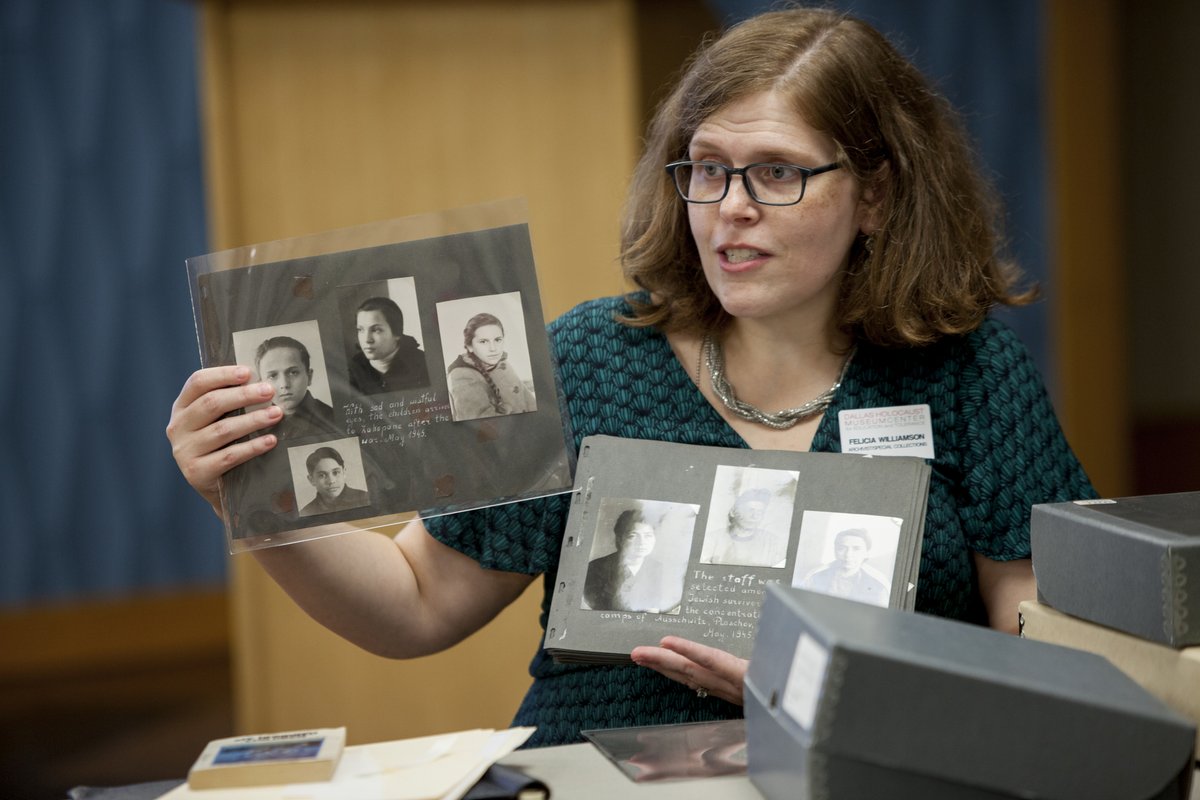 DFWArchives's tweet photo. Founded in 1984 by Dallas area Holocaust Survivors, the @dhhrm_org  is dedicated to teaching the history of the Holocaust and advancing human rights to combat prejudice, hatred, and indifference. Archivists from @dhhrm_org  will be taking part in the #2022dfwarchivesbazaar https://t.co/650cQ5q9YM