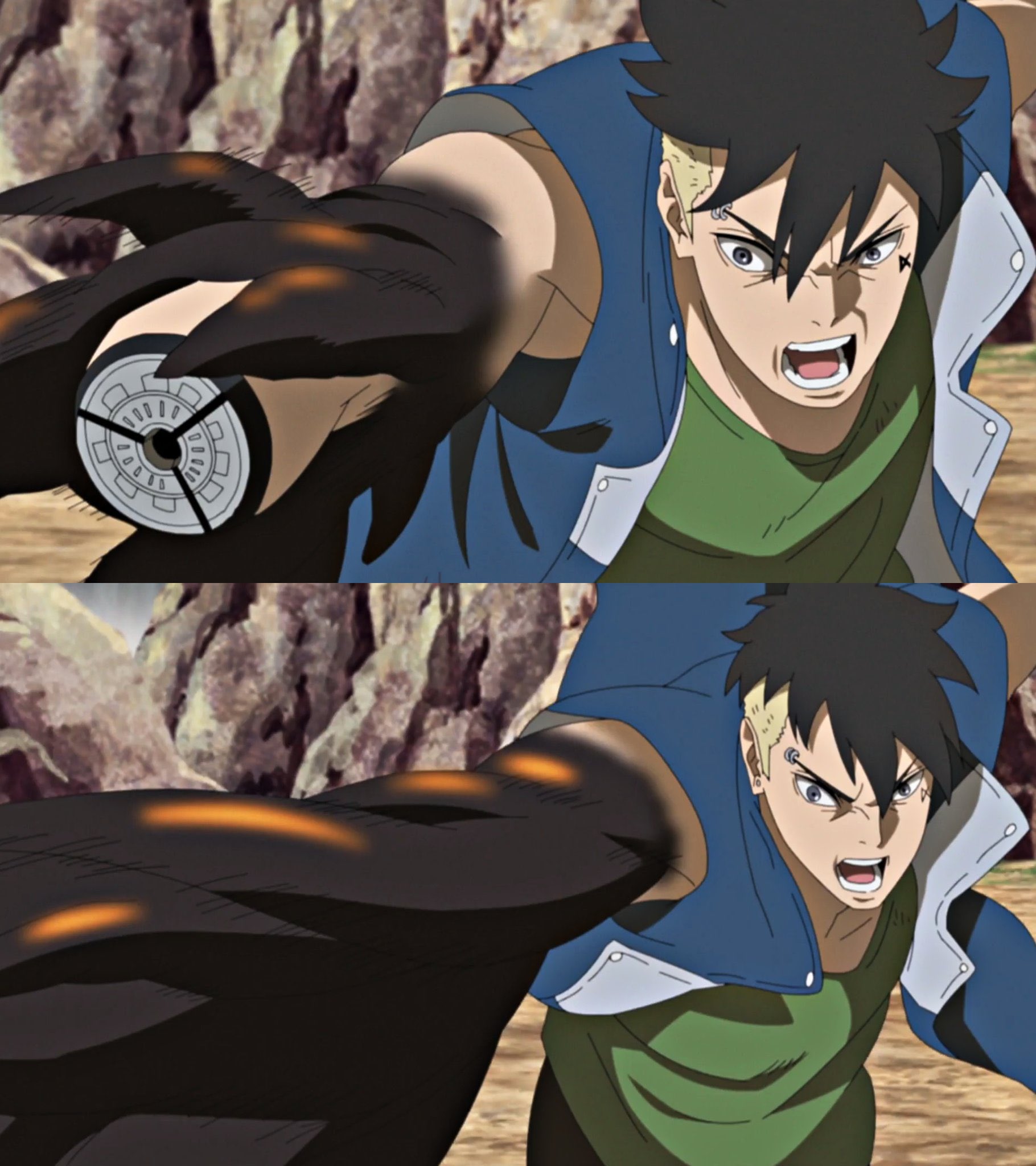Boruto : Naruto Next Generations on X: Momoshiki vs Kawaki in Boruto Ep  218  / X