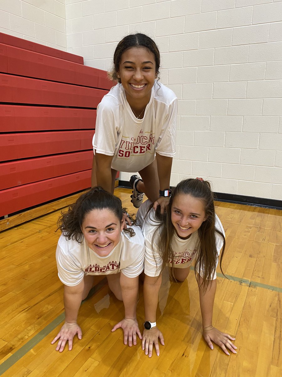 CyWoodsSoccer's tweet photo. Proud to announce these 3 amazing humans as our 22-23 TEAM CAPTAINS! Lead the way, ladies! 🔥 
Jordan Bowling @jordanbowling10 
Erica Jimenez @erica_jimm 
Lauren Fritz @Lo20_soccer https://t.co/1L7yoSMaIf