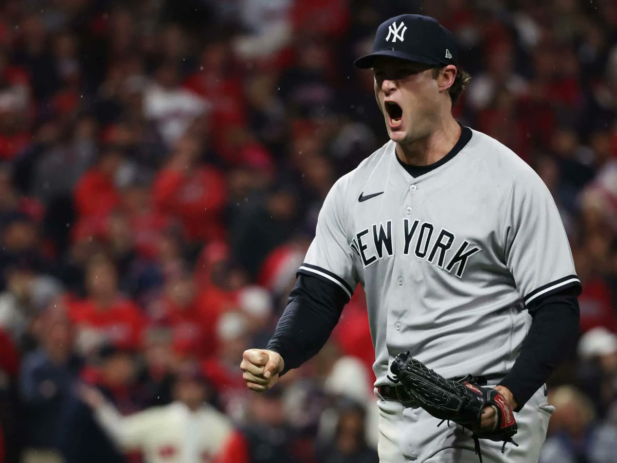 barstoolsports's tweet photo. Just A Day After His 110 Pitch Gem, Gerrit Cole Told Aaron Boone He's Available For Tonight's Do Or Die Game 5 https://t.co/icWTwImPD1 https://t.co/f0rZgQVDbi