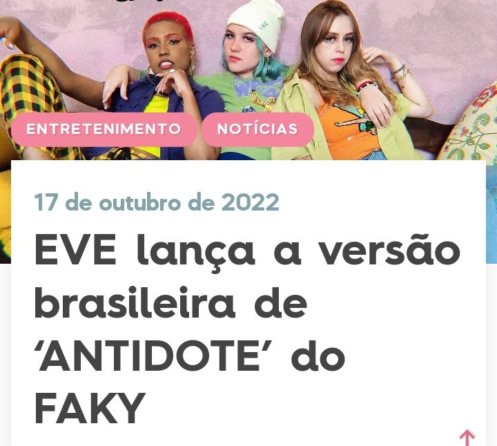Acessoeve's tweet photo. ✏️ foreves saiu matéria sobre Antídoto no @k4usportal. Confiram a matéria completa:
📎https://t.co/oMUA5CMh6i https://t.co/LozuCVY8tO