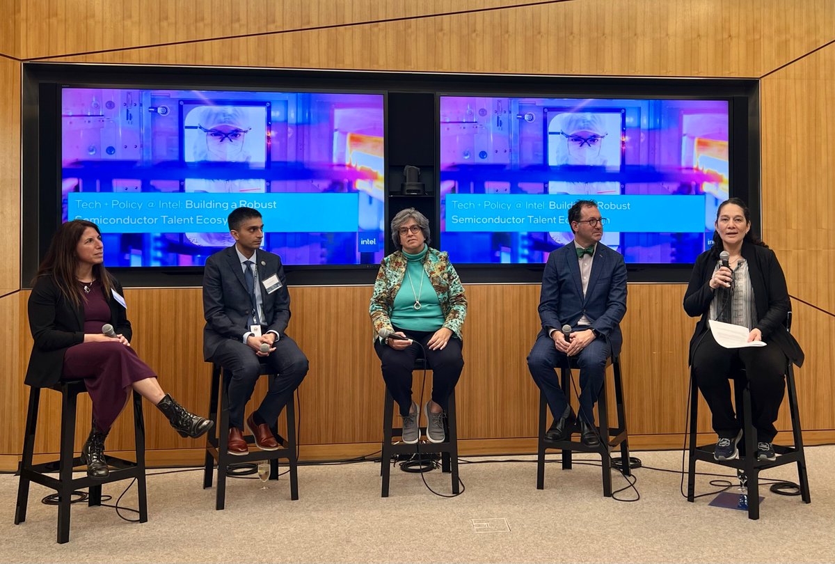 IntelPolicy's tweet photo. The Tech + Policy @ Intel event is underway! Tune in to watch live here: https://t.co/PLxh6w7ngq 

#TechPlusPolicy https://t.co/l2nKKnoSQa