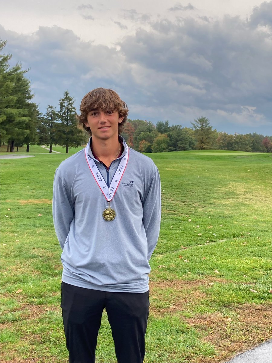 BCPSAthletics's tweet photo. Presenting your 2022 @BaltCoPS individual golf champs! Adam Green &amp; Aleia Yeager from @HerefordHSBulls (Adam back to back championships!) @BCPSSportsScene https://t.co/eIiiiFh8RZ