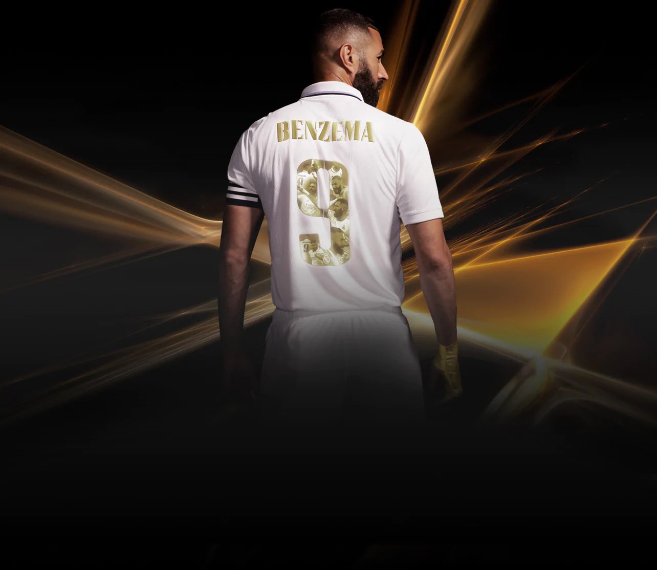 maillot benzema ballon d or