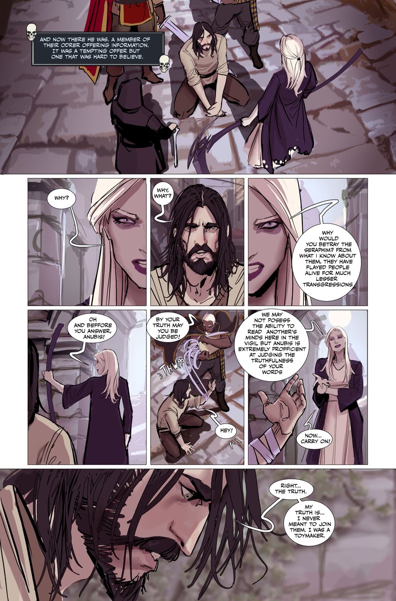 samples from book2 of death vigil, scheduled for 2024