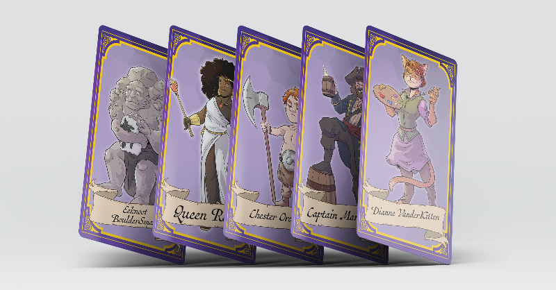 LevelOneGamers's tweet photo. The Deck of Useful NPC's is now live on Kickstarter! We've created a diverse and inclusive cast of characters for you to use alongside your favorite TTRPG, all in card form!

Check it out, and pledge today!
https://t.co/W9bs7sYoaZ