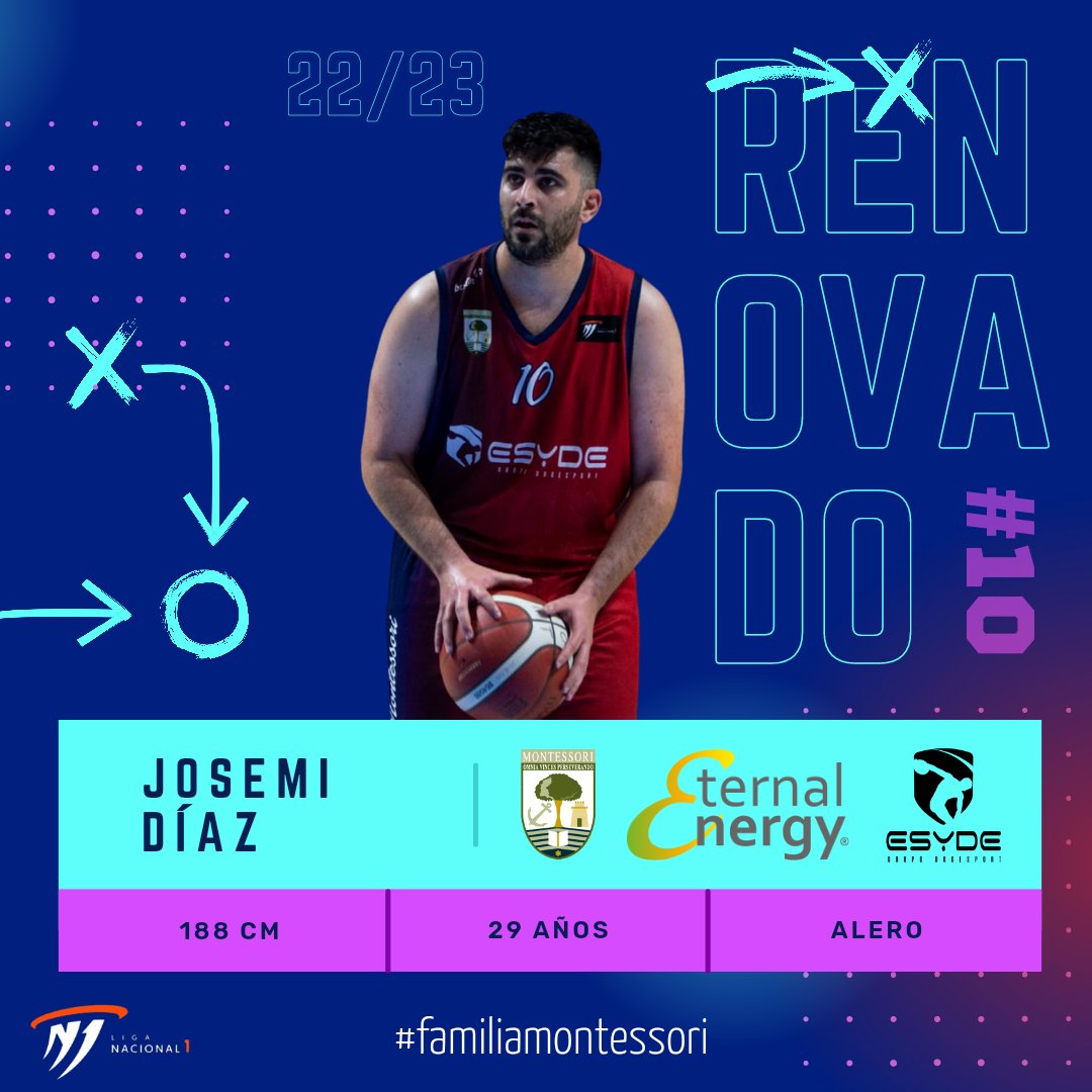 | N1 MASC 22/23 |

Aunque ya no es un secreto, porque ha vestido la nueva elástica en esta temporada, era una incógnita su renovación.
Que bonito es contar con una persona como Josemi y que bonito es ver cómo mete de 3 desde sitios donde solo el puede.
Magia.
Renueva el shooter.