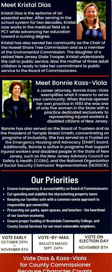 MiddletownDems's tweet photo. Krystal Dias &amp; Bonnie Kass-Viola are running for Monmout County Commissioner. Learn a little about them.
#monmouthcountynj #votebymail🇺🇸 #voteinperson #earlyvote #voteblue #countycommissioner https://t.co/pqrwr0Zq8U