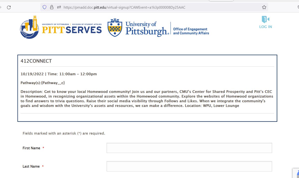 CaasiPitt's tweet photo. Two @CaasiPitt @GSPIA event during @PittServes Civic Action Week:
11am: #412Connect Homewood Scavenger Hunt at WPU Kurtzman sign up here:
https://t.co/D8MjVhVVTR (1/2) https://t.co/KO34SwfmfF
