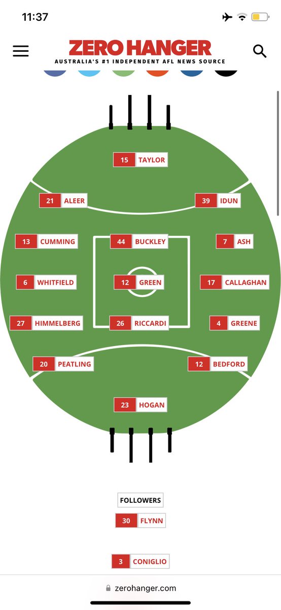 InformationAfl tweet picture