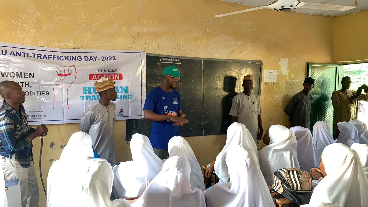 iAm_Kebson's tweet photo. Activities conducted include: School Sensitization at Nagari College and Govt Girls Day Sec. Sch. Junju, also the team paid an advocacy visit to Perm. Sec Min. For Women Affairs and Comptroller Nigeria Service Kebbi Command.
#ATIPSOM #NACTAL #NAPTIP
#EUAntiTraffickingDay2022 https://t.co/zYynhEYdeQ