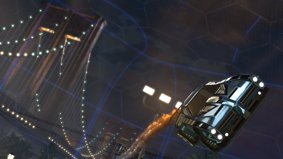 deans2beans's tweet photo. . @RocketLeague #RLFitCheckContest
-TW Dominus car
-TW Stratum Badge decal
-TW Chakram wheels
-Orange Standard boost
-Black Luminous Trail.
Featuring: the Bridge, and Sovereign heights sign (with a dash of Lozanos Pizza) https://t.co/TtDcZHsifY