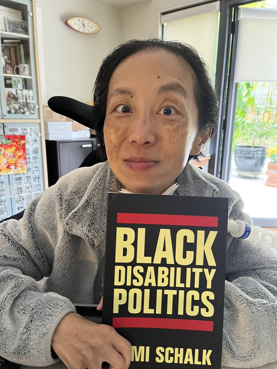It arrived! @DrSamiSchalk’s BLACK DISABILITY POLITICS from <a href="/DukePress/">Duke University Press</a>! 

Order now and request it at your library: dukeupress.edu/black-disabili…