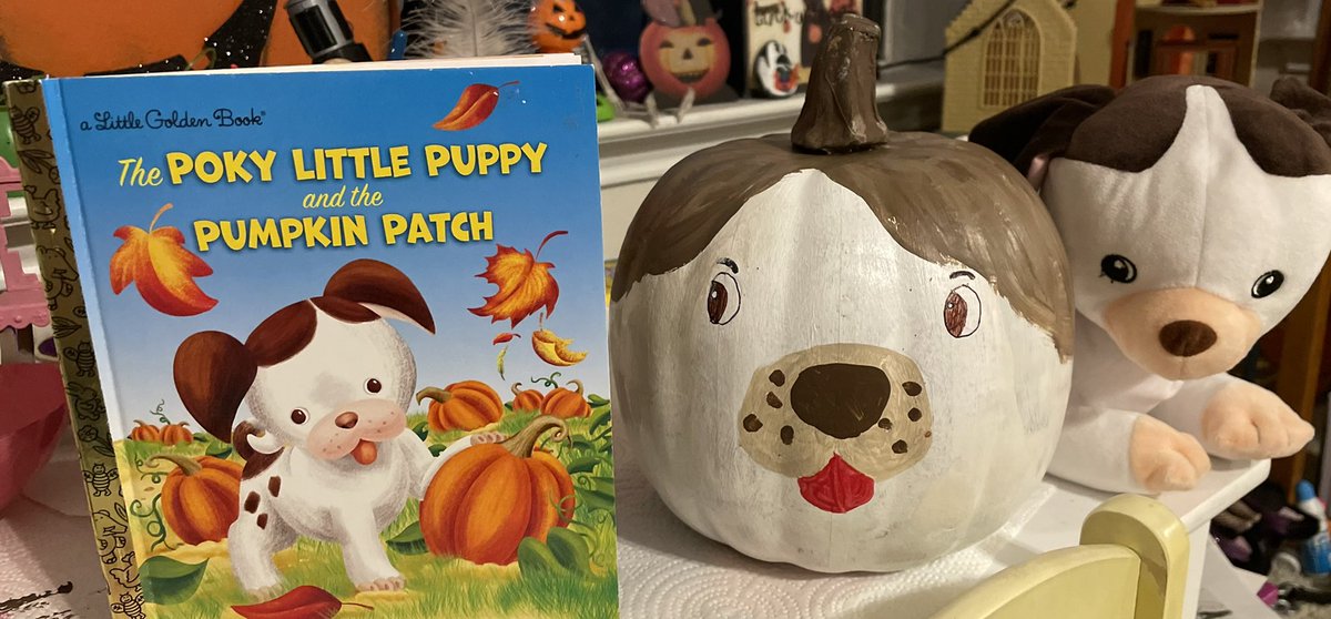 MsGreenReads's tweet photo. Ivy had fun creating the Poky Little Puppy for the Storybook Pumpkin Patch! @IsbellPride @MrsCarnline @FISD_Libraries #IsbellReads #FISDmadetoshine https://t.co/y4cUmJcwgP