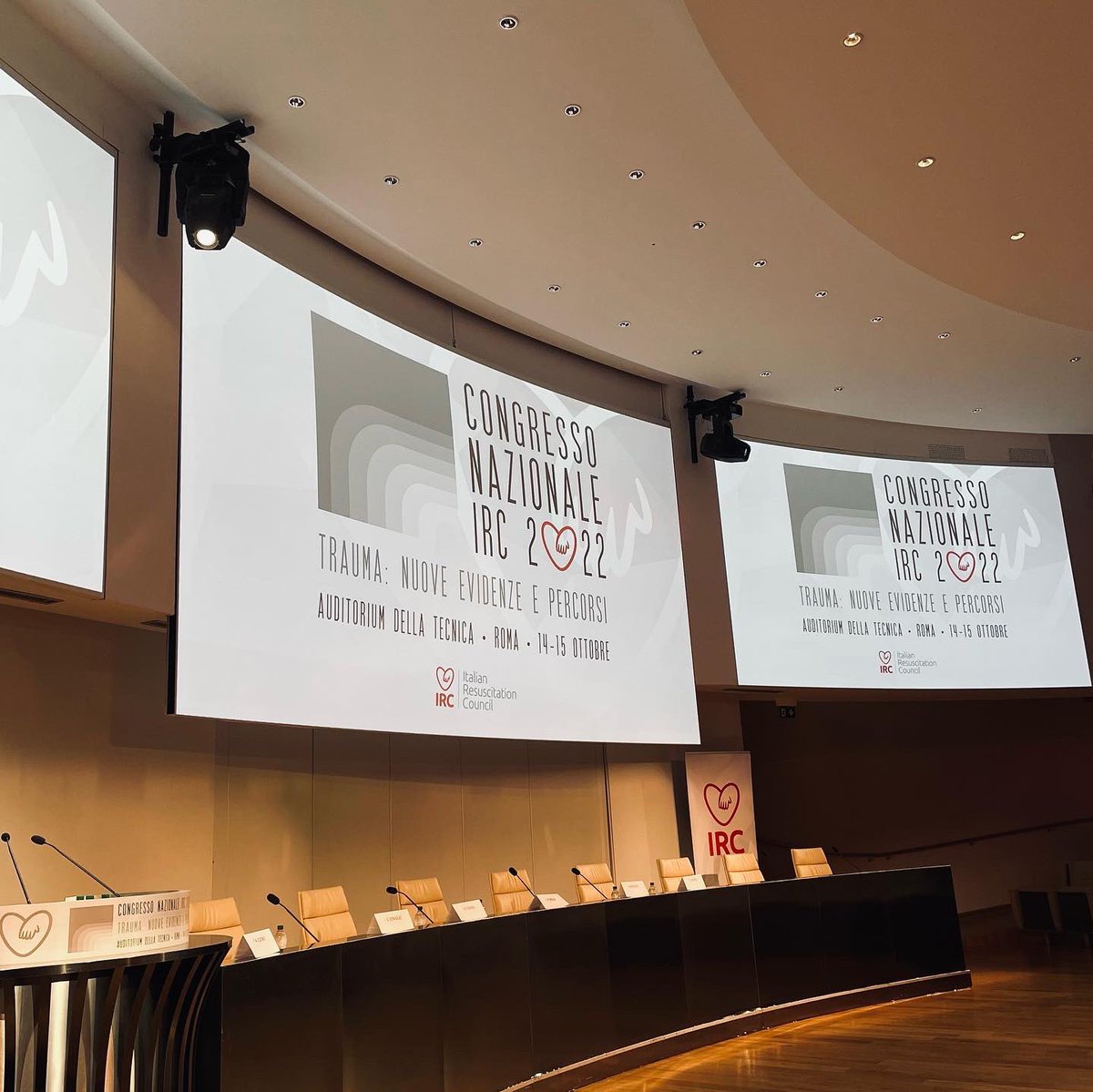 csperego_'s tweet photo. Rome, 14th - 15th October 2022
#CongressoIRC2022

first congress, first paper, first abstract awarded as the best third 🥉 

thanks so much to @tscquizzato for this amazing opportunity

@ircouncil @SRAnesthesiaICU https://t.co/oQbbisklLC