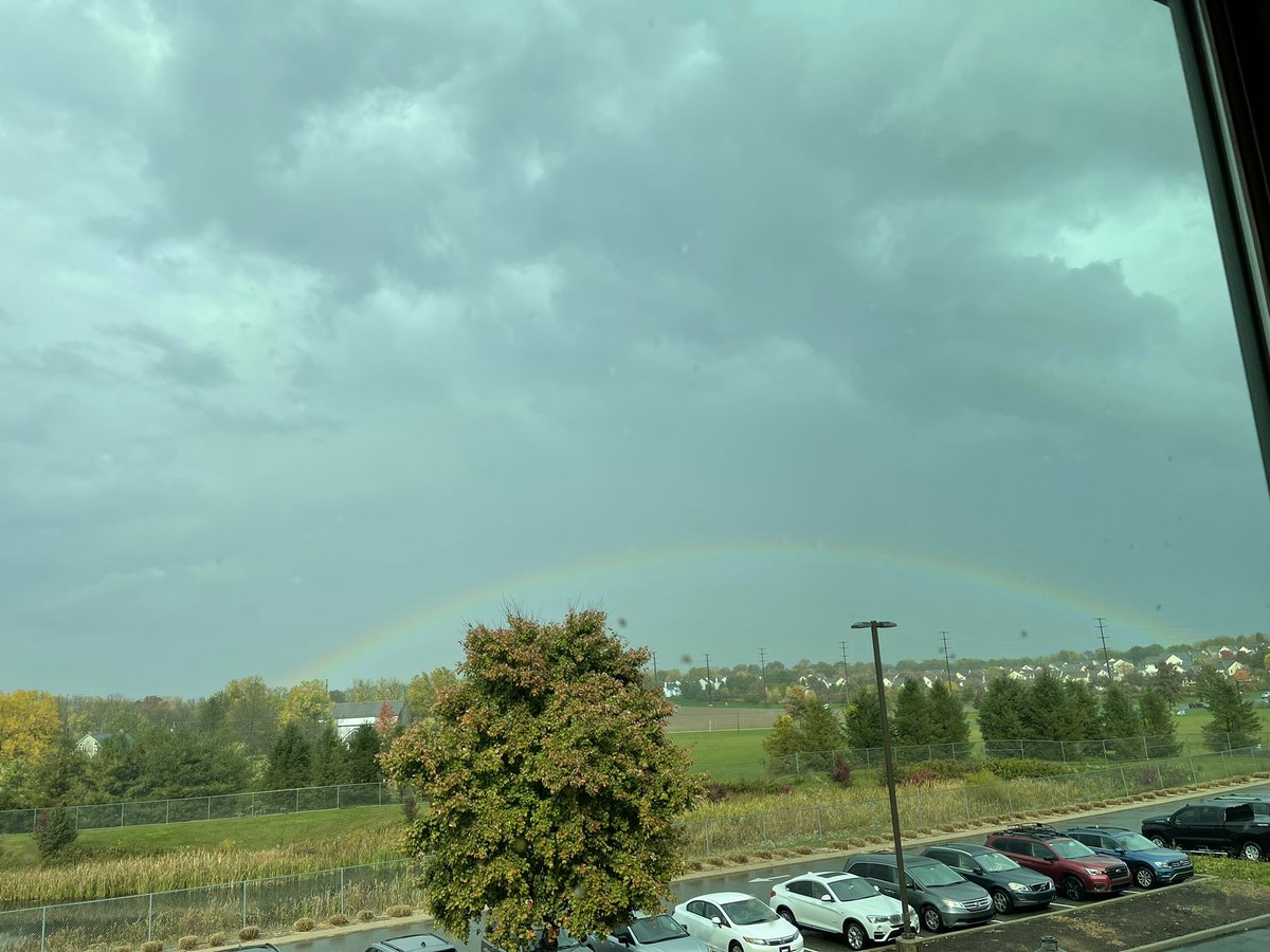 Afternoon #rainbow @EPSDWillowLane