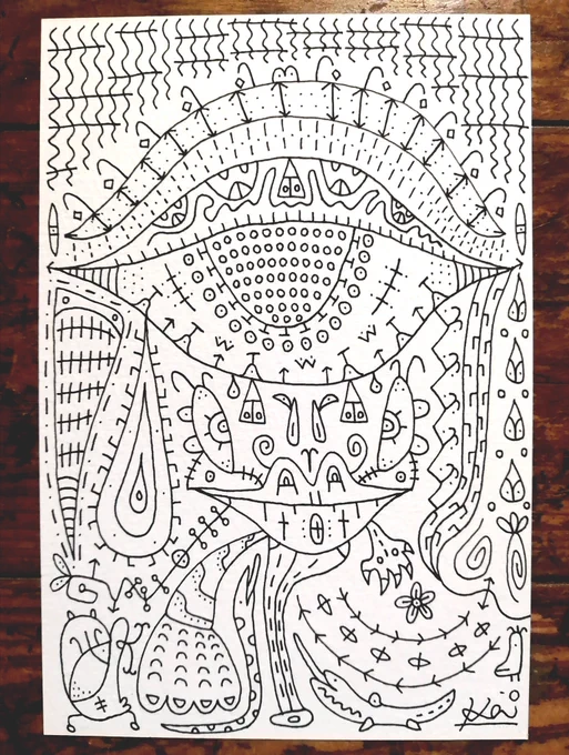 おはようございます。今朝も一枚描きました。私の絵画の技術はもう完成していると思います。あとは、いかに知名度を上げていくかという事だと思います。絵は人の人間性を表しますが、私はこの絵の様にとても複雑な人生を歩んできました。大半が苦しい道のりでした。私はこれから幸せを掴みにいきます。 