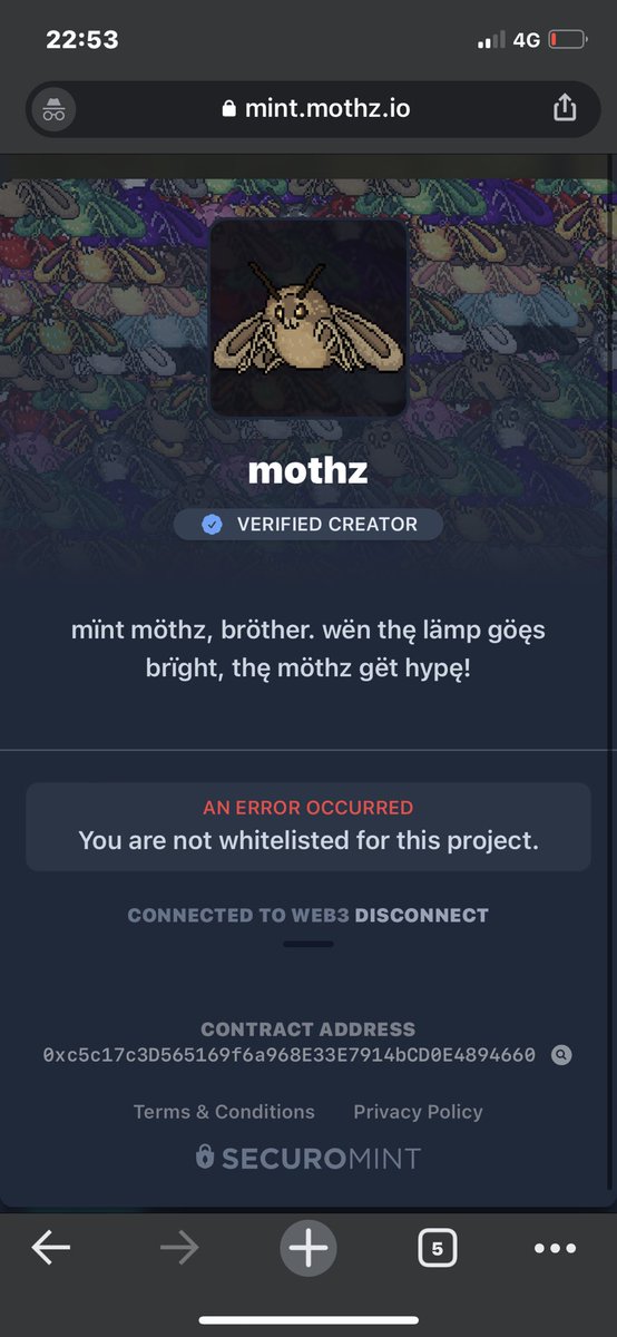 deawe_st's tweet photo. @wenlamp I submitted my wallet since last month but I’m getting this error https://t.co/lcE1gsfG0P