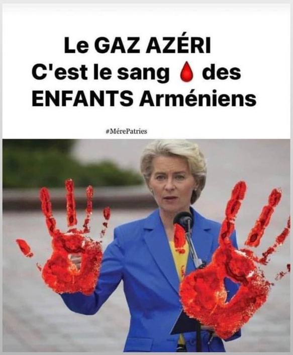 aramiarakelyan's tweet image. double standarts from @vonderleyen #StopAzerbaijaniAggression #StopAliyev #terroristaliyev #AzerbaijanIsATerroristState #AzeriWarCrimes