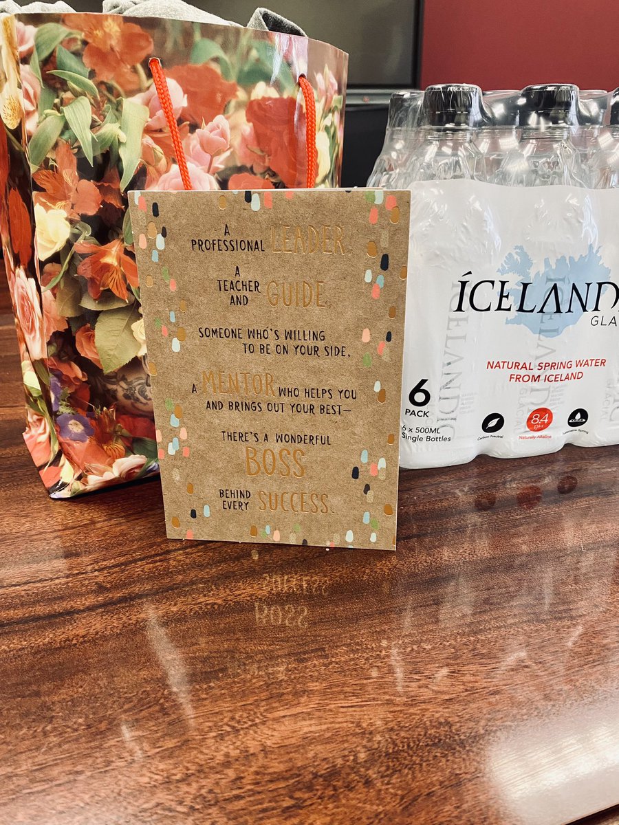 Thank you <a href="/mlepcampbell/">Emily</a> <a href="/MrsSarahTierney/">Dr. Sarah Tierney</a> and Margaret Hall for making my first Boss’s Day with CPS special. You ladies are the best! ❤️ #IamCPS #WeareCPS